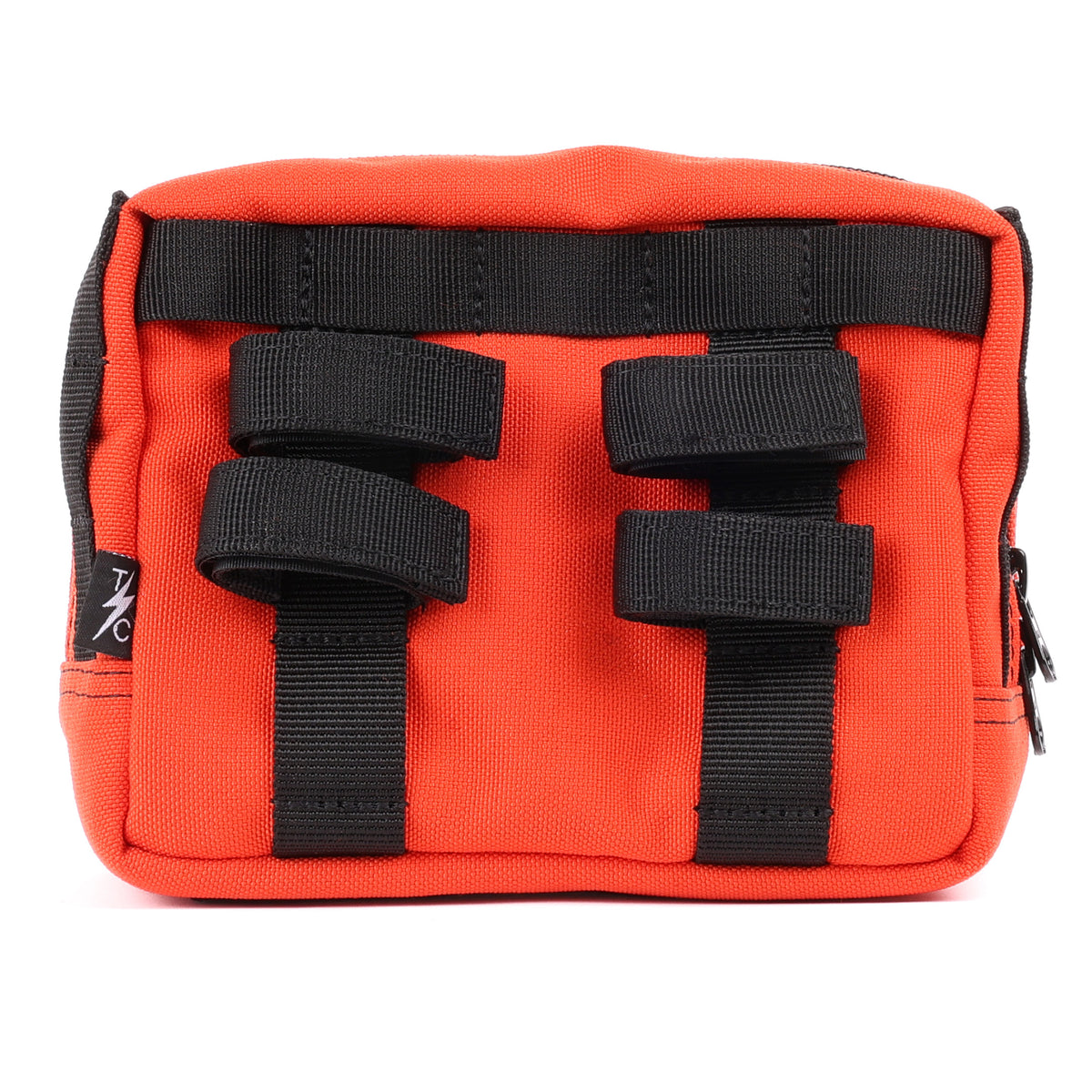 HandleBar Bag, HD Orange Handlebar Bag Thrashin Supply Co.