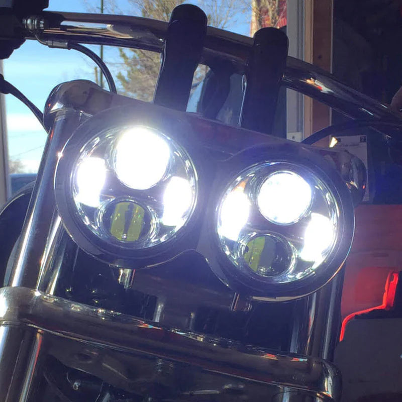 Harley Davidson Fat Bob Fxdf Og Led Headlights Original Garage Moto