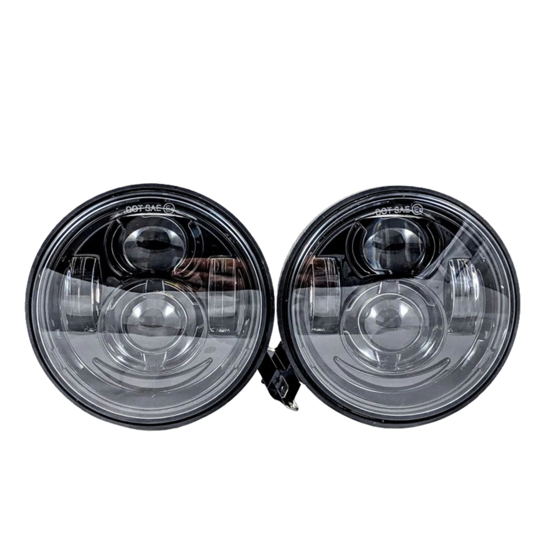 Harley Davidson Fat Bob Fxdf Og Led Headlights Original Garage Moto Chrome