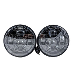 Harley Davidson Fat Bob Fxdf Og Led Headlights Original Garage Moto Chrome