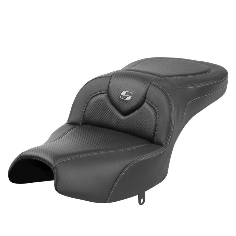 RoadSofa, Black Carbon Fiber - 22+ Indian Seat Saddlemen