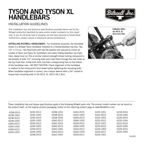 Guidon pullback Tyson XL