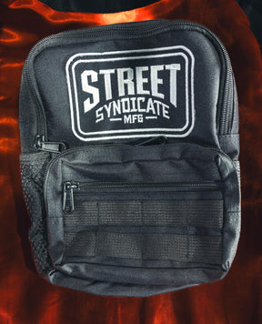 Street Syndicate Mfg Favorite Brand Canvas Handlebar Bag, Large Handlebar Bag Street Syndicate Mfg