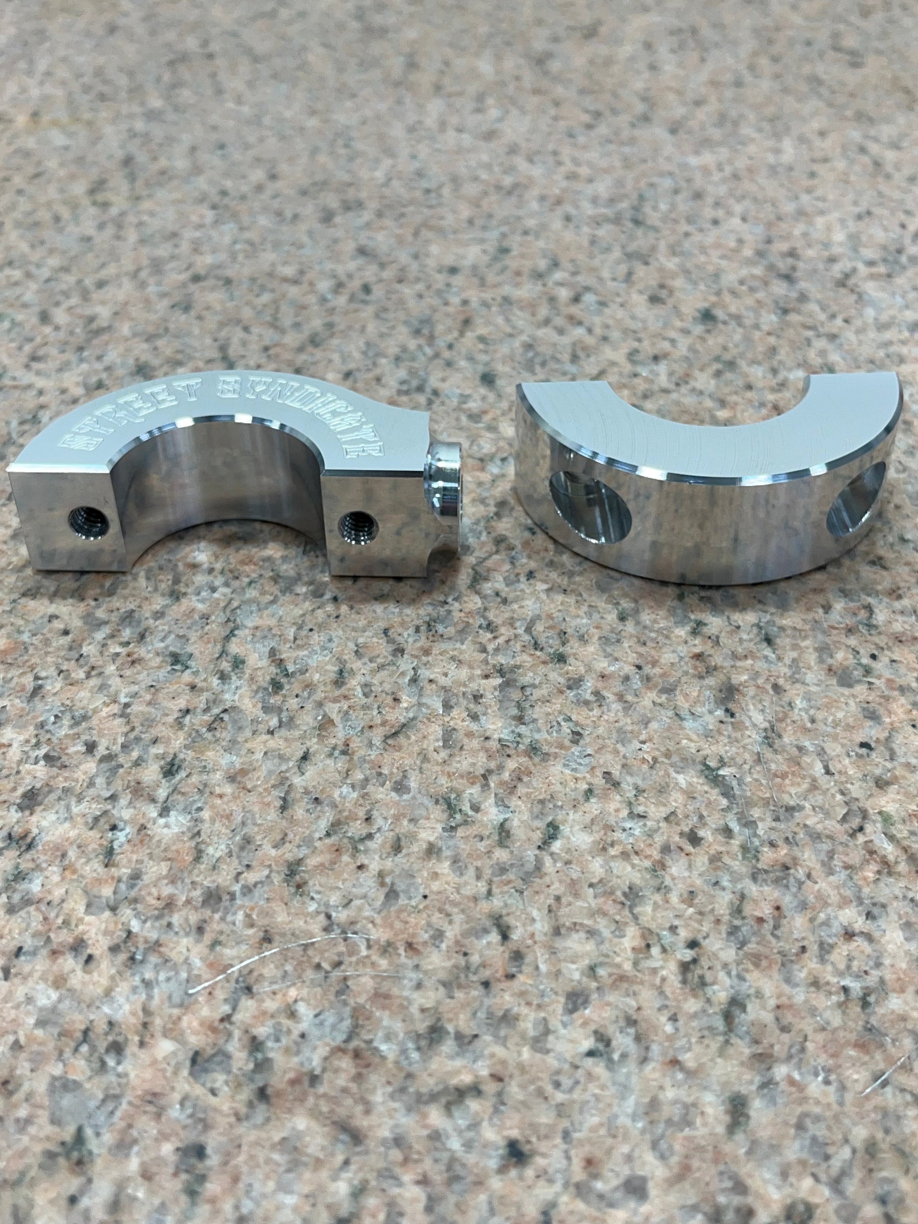 Street Syndicate Mfg Fairing Vibration Damper for V2 & V3 Fairing Brackets Fairing Bracket Street Syndicate Mfg Raw Aluminum