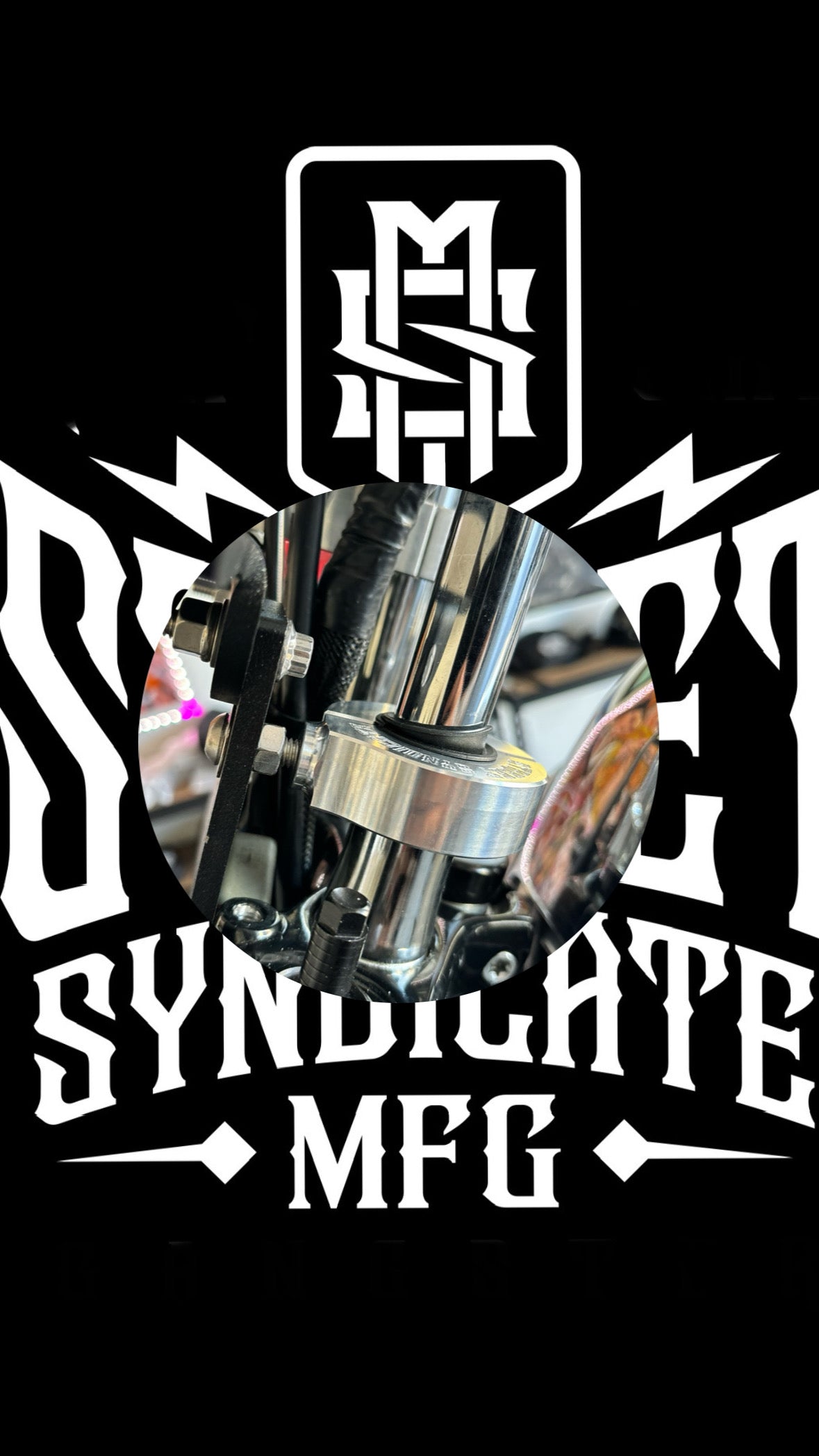 Street Syndicate Mfg Fairing Vibration Damper for V2 & V3 Fairing Brackets Fairing Bracket Street Syndicate Mfg