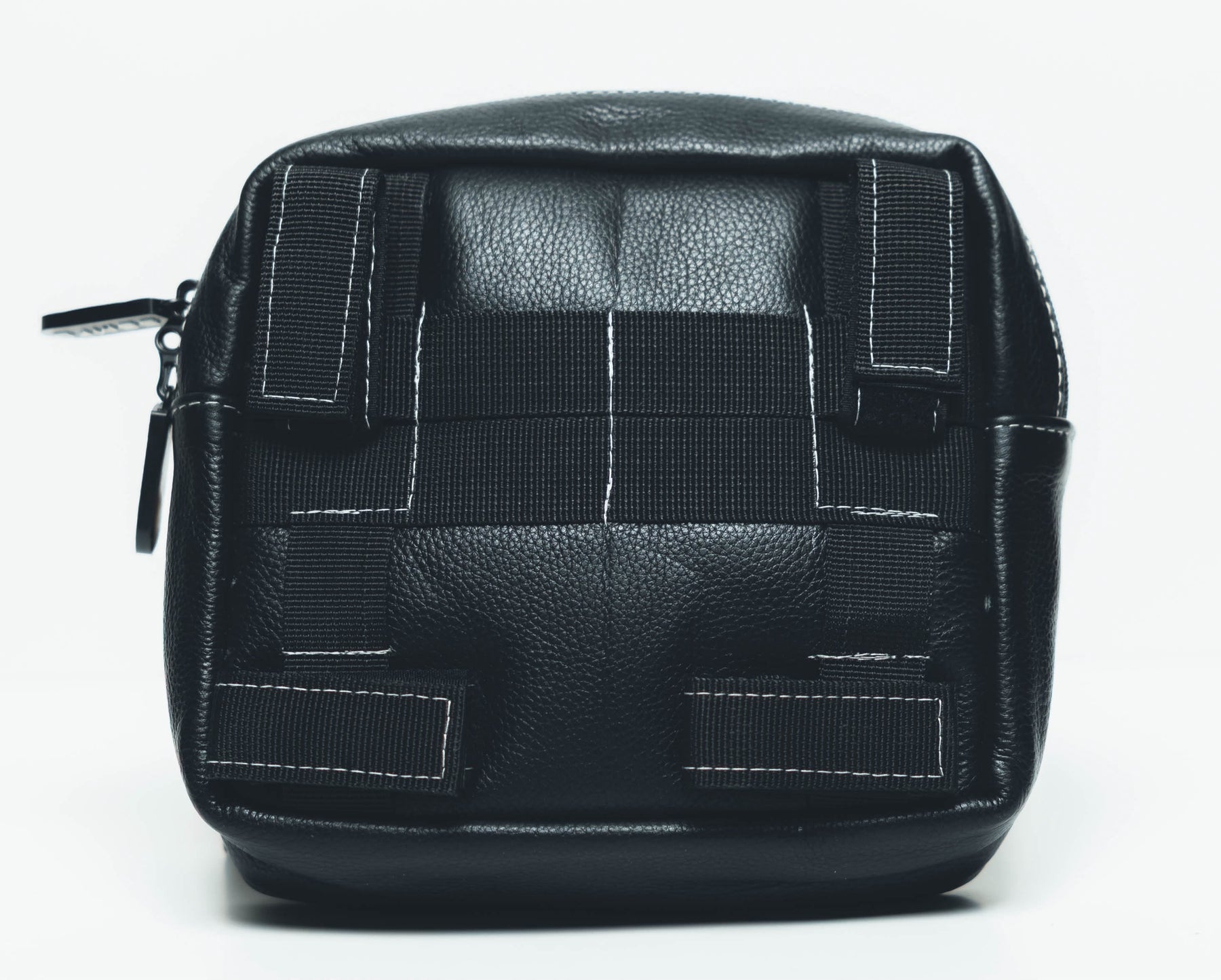Street Syndicate Mfg Christ Is King Leather Handlebar Bag Handlebar Bag Street Syndicate Mfg