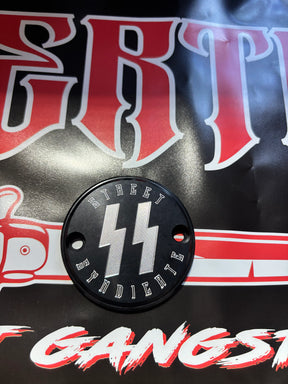 Street Syndicate Mfg Ignition Cover, Billet Aluminum, for Harley-Davidson FXR Evolution Point Cover Street Syndicate Mfg Anodized