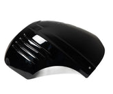 Street Syndicate Mfg "Slasher" Carbon Fiber Narrow Glide Fairing for V2, V3 & V4 Brackets Fairing & Component Street Syndicate Mfg Ribbed Gloss Black