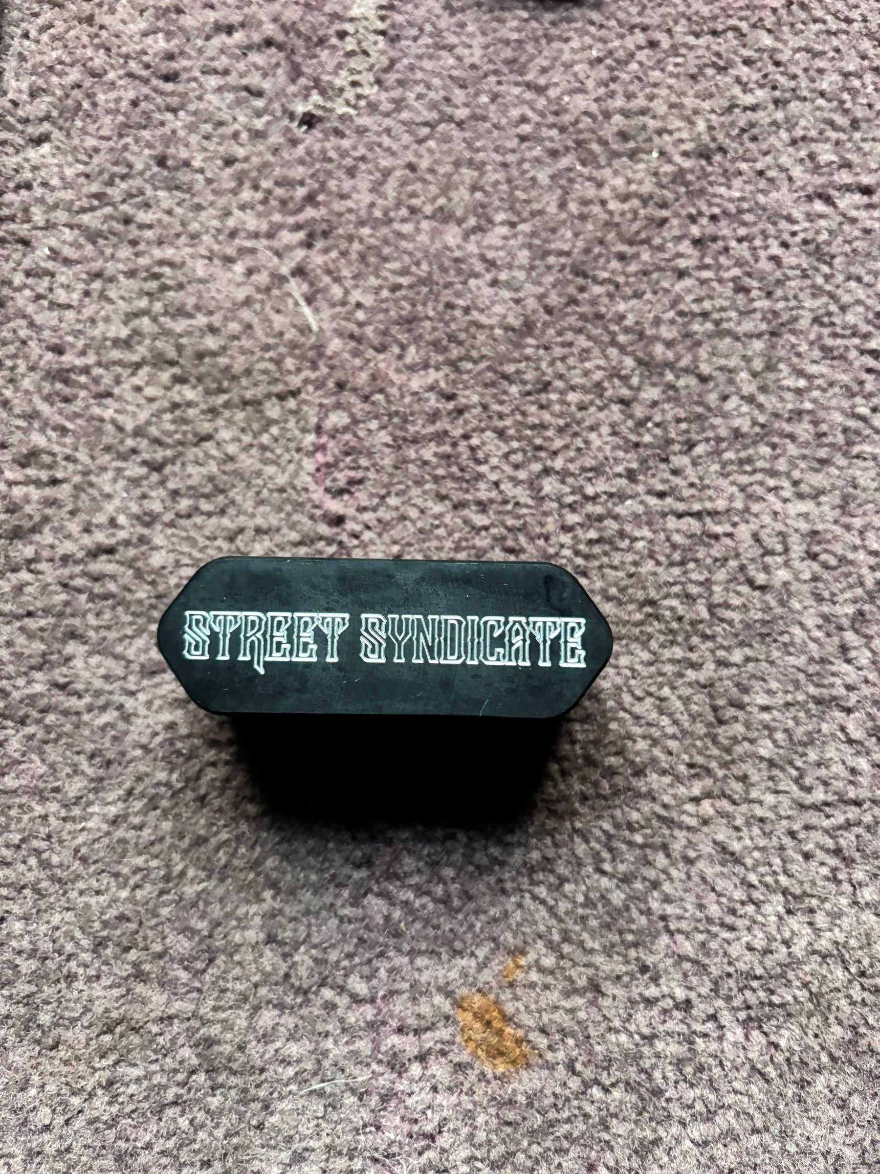 Street Syndicate Mfg Curb Stomper 1" Kickstand Lift Block, 6061 Aluminum Kickstand Hardware Street Syndicate Mfg Anodized Contrast Cut