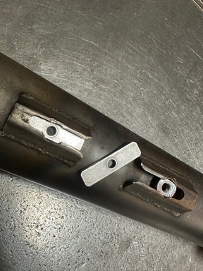 Bung King Rear Mount Repair Plates for Thunderheader Exhaust - Dyna, Sportster, FXR, Softail Exhaust Mounting Hardware & Accessory Bung King