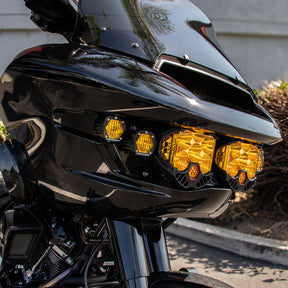 A10 Moto Baja Designs Lp6 Lighting Combo Kit - 23.5+ Road Glide Headlight A10 Moto
