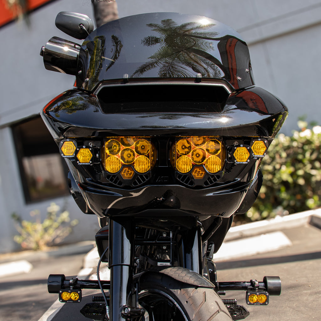 A10 Moto Baja Designs Lp6 Lighting Combo Kit - 23.5+ Road Glide Headlight A10 Moto