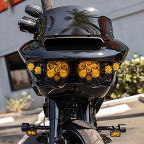 A10 Moto Baja Designs Lp6 Lighting Combo Kit - 23.5+ Road Glide Headlight A10 Moto
