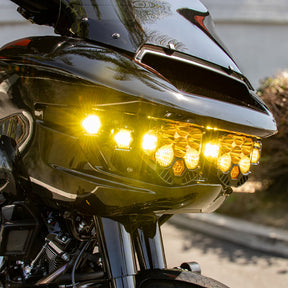 A10 Moto Baja Designs Lp6 Lighting Combo Kit - 23.5+ Road Glide Headlight A10 Moto