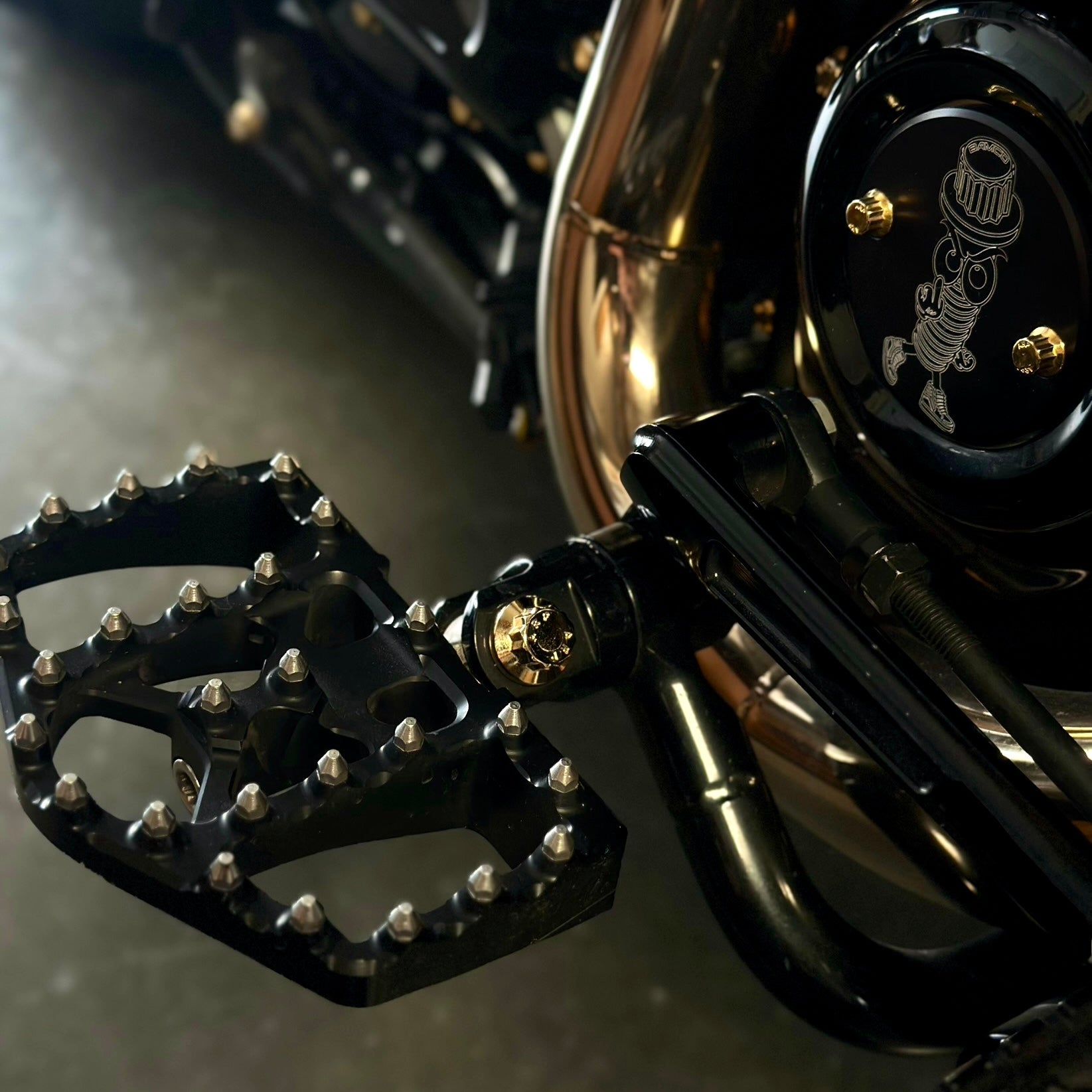 Bamco Motorsports ARP Footpeg Bolt & Nut - Dyna, FXR, XL, Touring, M8 Softail & Pan America Fastener Kit Bamco Motorsports