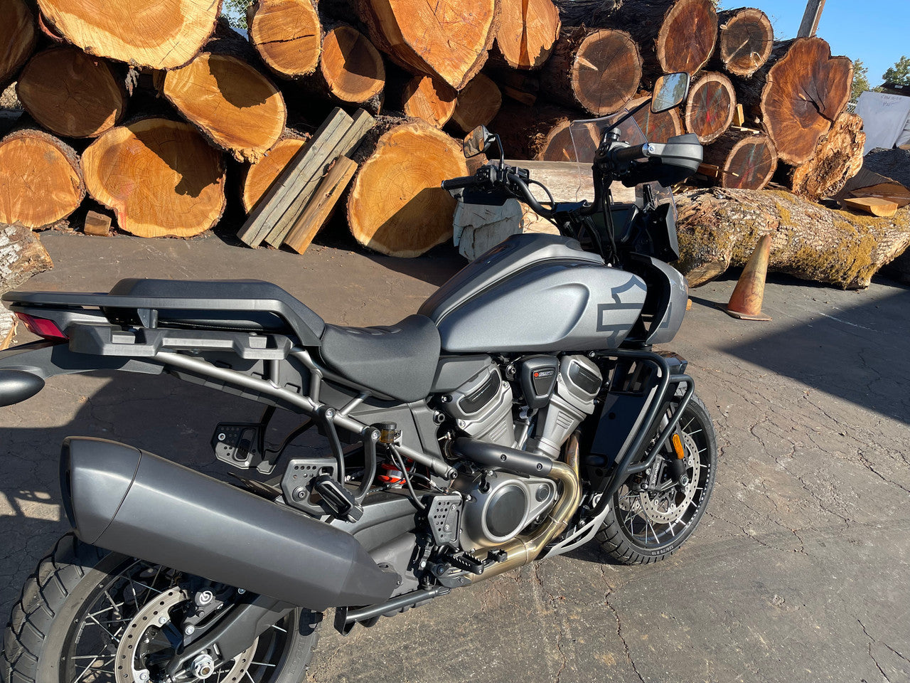 8.5 2" Pullback Handlebar Riser - Pan America Risers Bung King