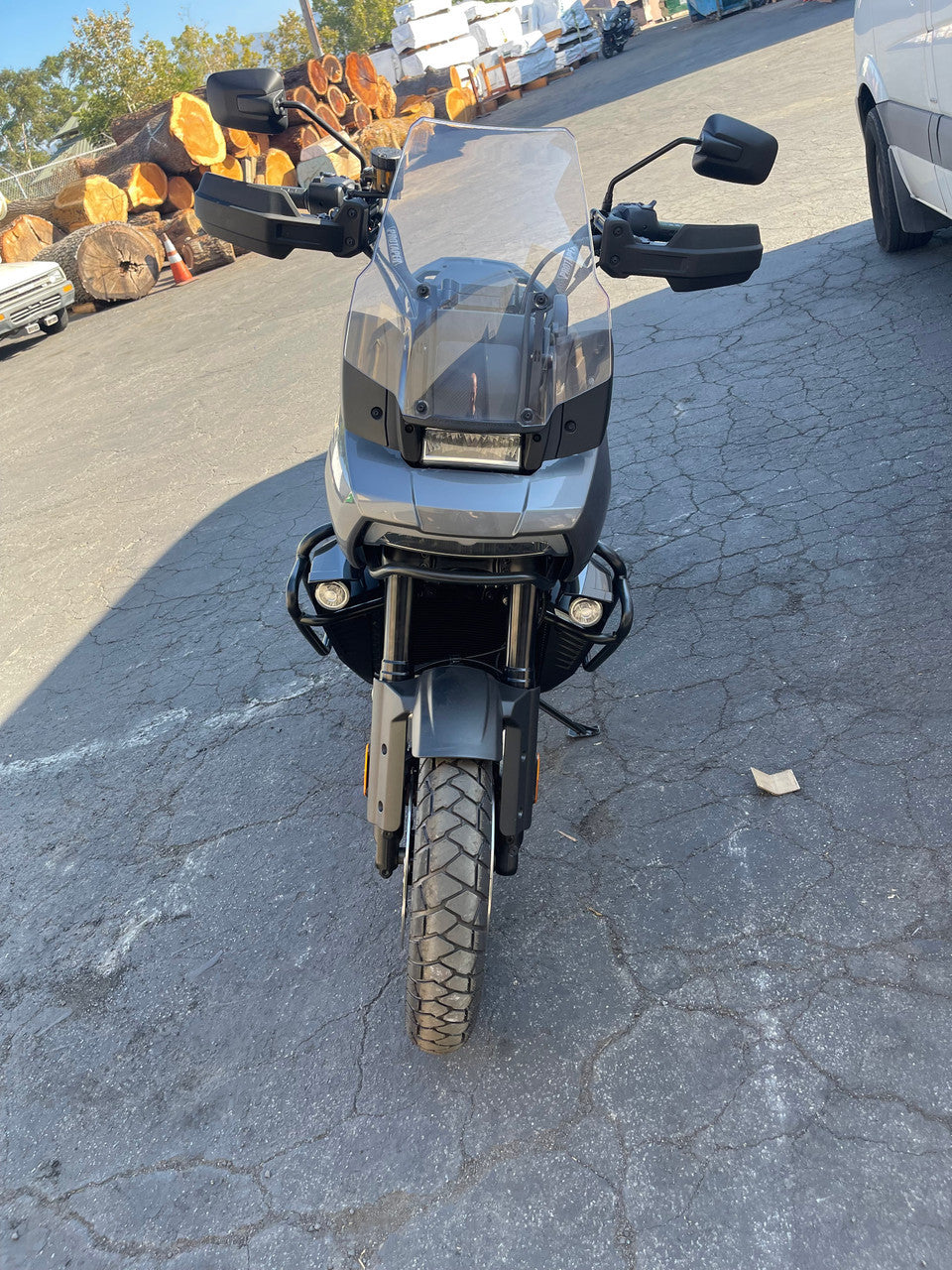 8.5 2" Pullback Handlebar Riser - Pan America Risers Bung King
