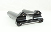16" One Piece Lower Handlebar Riser With Internal Wire (holes in upright tubes) Risers Bung King