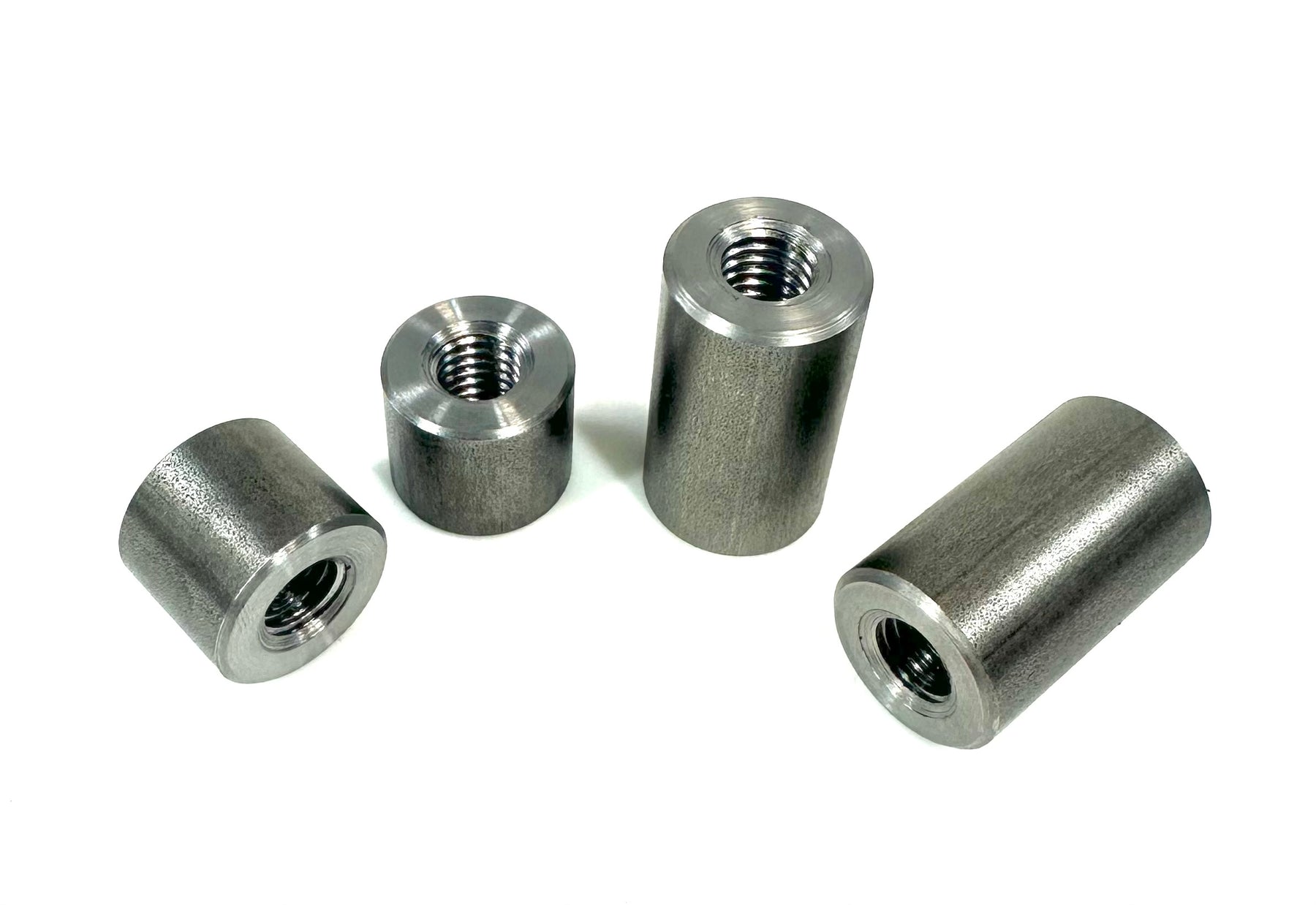 Bung King Weld-In Threaded Bung 7/16"-14, 1018 Mild Steel Frame Fabrication Part Bung King