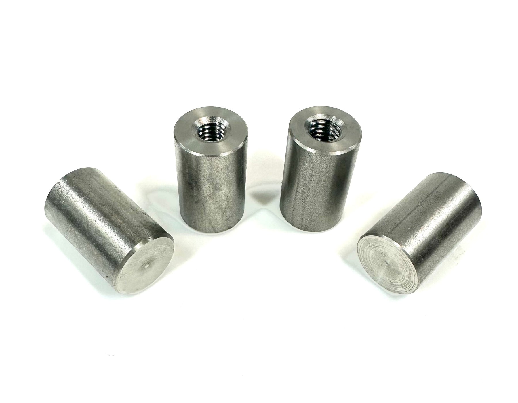 Bung King Weld-In Blind Threaded Tank Bung, Stainless Steel Petcock Adapter & Tank Bung Bung King