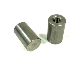 Bung King Weld-In Blind Threaded Tank Bung, Stainless Steel Petcock Adapter & Tank Bung Bung King