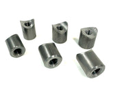 Bung King Weld-On Coped Riser Spud, 1/2"-13, 1018 Mild Steel Frame Fabrication Part Bung King