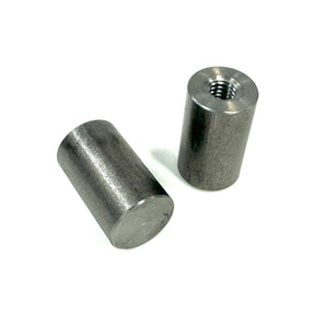 Bung King Weld-In Blind Threaded Tank Bung, Steel Petcock Adapter & Tank Bung Bung King