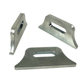 Bung King Slotted Weld-On Tab, 3/8" Slot, 1/4" Mild Steel Frame Fabrication Part Bung King