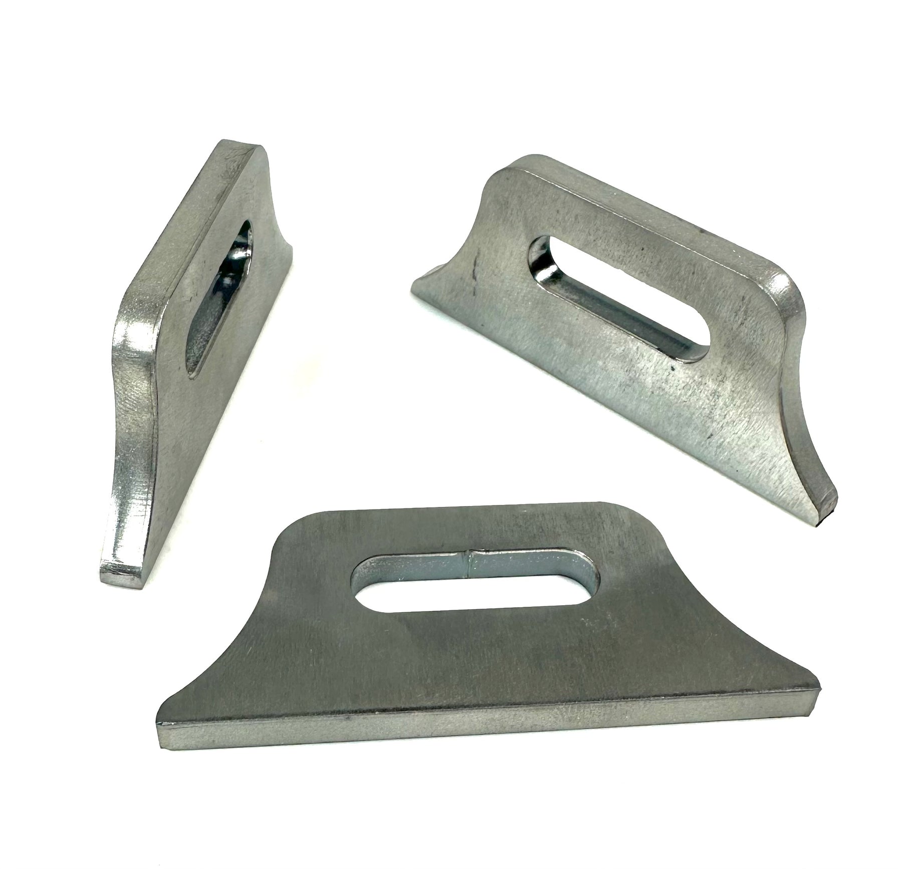 Bung King Slotted Weld-On Tab, 3/8" Slot, 1/4" Mild Steel Frame Fabrication Part Bung King