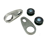 Bung King Bolt-On Rubber Mounting Tabs with Isolators, Pair Gas Tank Mount Kit & Hardware Bung King
