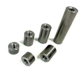 Bung King Weld-In Threaded Bung 3/8"-16, 1018 Mild Steel Frame Fabrication Part Bung King