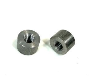 Bung King Weld-In Threaded Bung 3/8"-16, 1018 Mild Steel Frame Fabrication Part Bung King