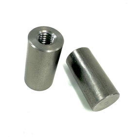 Bung King Weld-In Threaded Bung 3/8"-16, 1018 Mild Steel Frame Fabrication Part Bung King