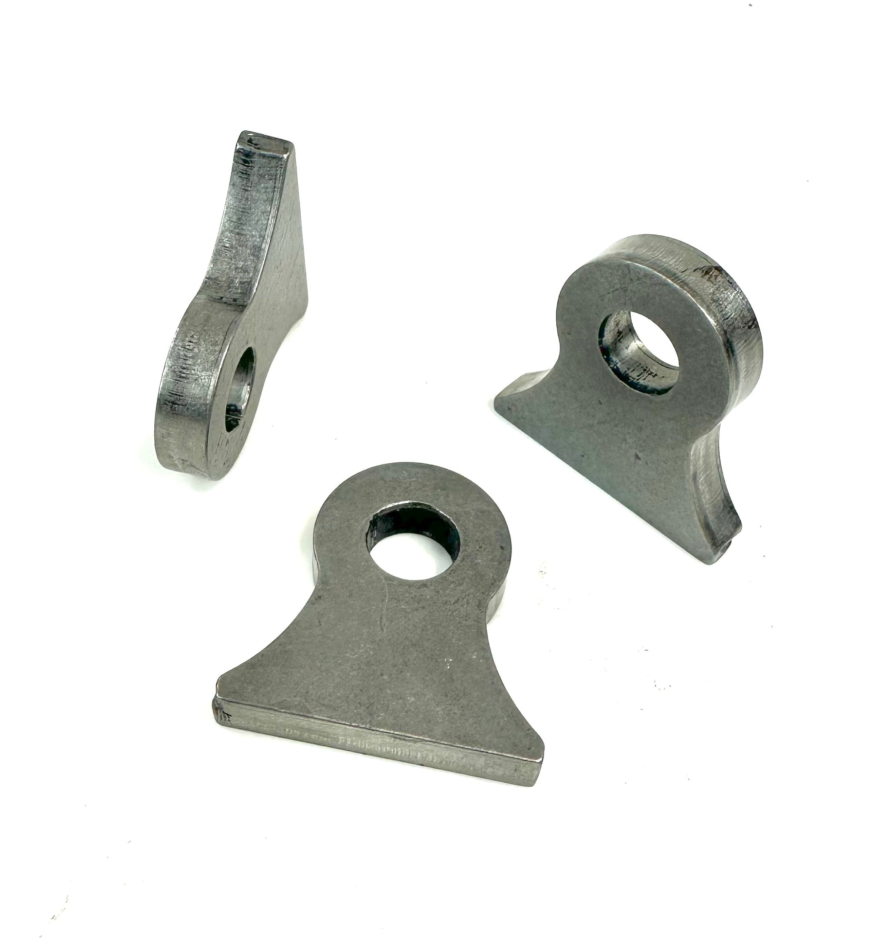 Bung King Hourglass Weld-On Mounting Tab, 3/8" Hole, 1/4" Mild Steel Frame Fabrication Part Bung King