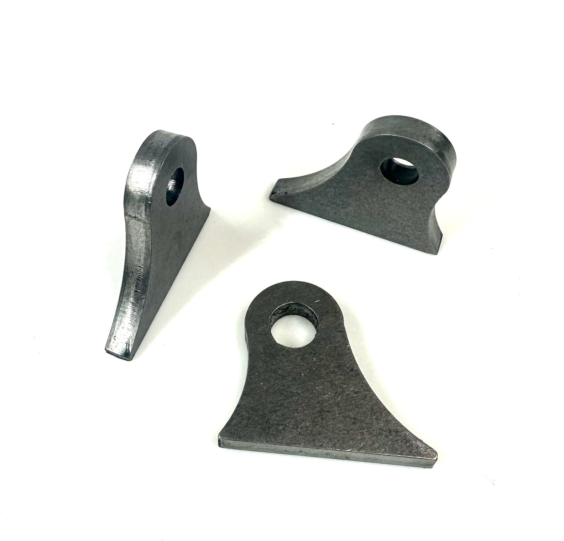 Bung King Arched Weld-On Mounting Tab, 1/4" Mild Steel Frame Fabrication Part Bung King