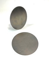Bung King Flat Round Oil Tank End Cap, 14-Gauge Mild Steel Oil Tank Bung King