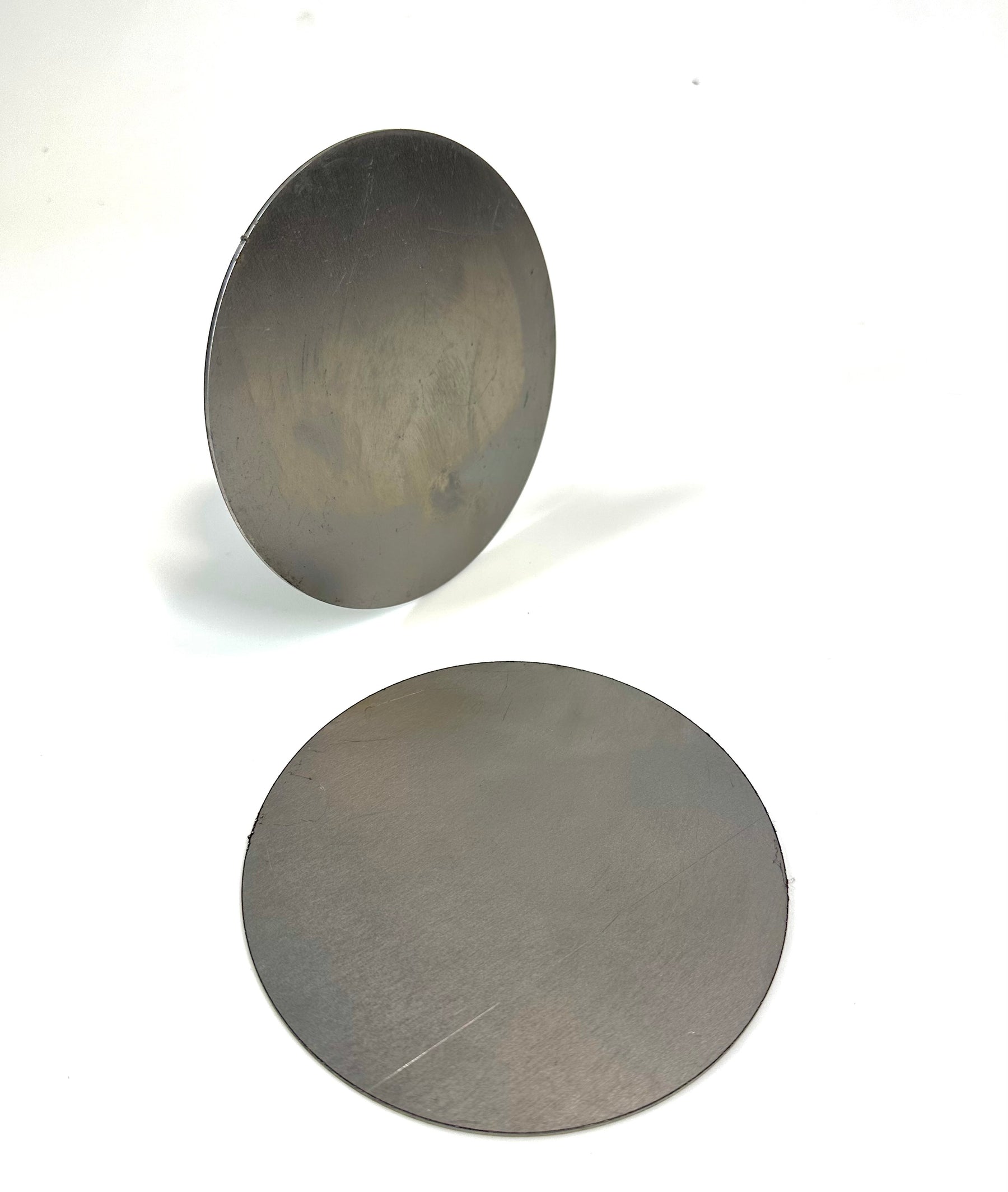 Bung King Flat Round Oil Tank End Cap, 14-Gauge Mild Steel Oil Tank Bung King