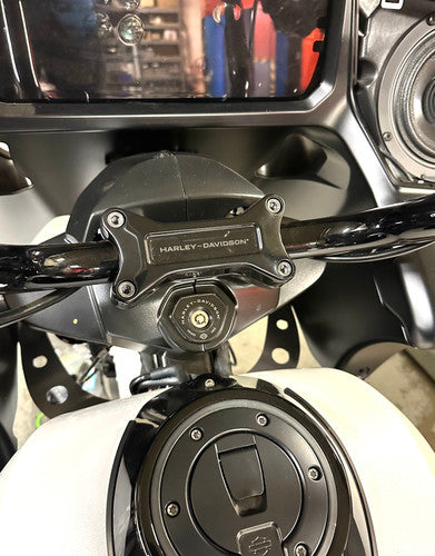 Bung King Fairing Support Bracket Kit, Gloss Black - 2023 CVO Road Glide, 2024-2025 Road Glide Fairing Bracket Bung King