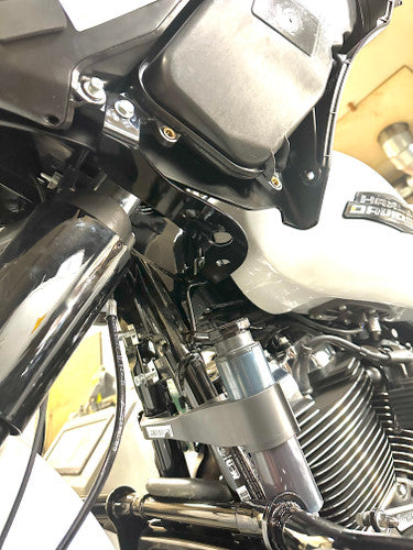 Bung King Fairing Support Bracket Kit, Gloss Black - 2023 CVO Road Glide, 2024-2025 Road Glide Fairing Bracket Bung King