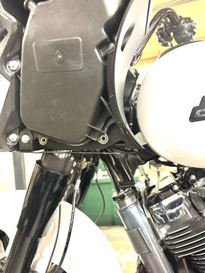 Bung King Fairing Support Bracket Kit, Gloss Black - 2023 CVO Road Glide, 2024-2025 Road Glide Fairing Bracket Bung King