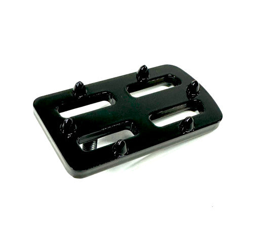 Bung King Gripper Brake Pedal Pad, Gloss Black - Touring (FLH) Brake Pedal Pad & Cover Bung King