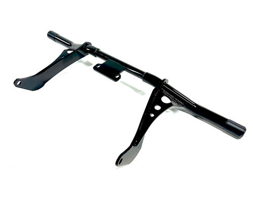 Bung King Highway Peg Crash Bar, Gloss Black - 2024-2025 Touring (FLH) Highway Peg Crash Bar Bung King