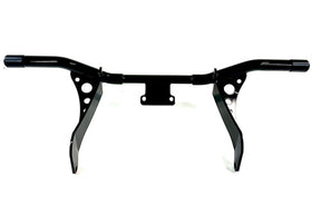Bung King Highway Peg Crash Bar, Gloss Black - 2024-2025 Touring (FLH) Highway Peg Crash Bar Bung King