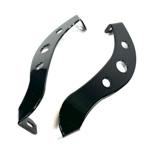 Bung King Fairing Support Bracket Kit, Gloss Black - 2023 CVO Road Glide, 2024-2025 Road Glide Fairing Bracket Bung King