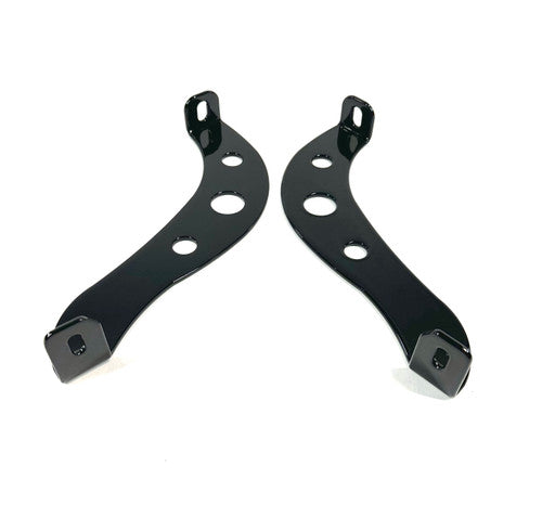 Bung King Fairing Support Bracket Kit, Gloss Black - 2023 CVO Road Glide, 2024-2025 Road Glide Fairing Bracket Bung King