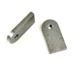 Bung King Universal Weld-On Tab, 5/16"-18 Tapped Hole, 1/4" Mild Steel Frame Fabrication Part Bung King