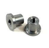 Bung King Wide Flange Stepped Weld-In Handlebar Bung 1/2"-20, 1018 Mild Steel Frame Fabrication Part Bung King