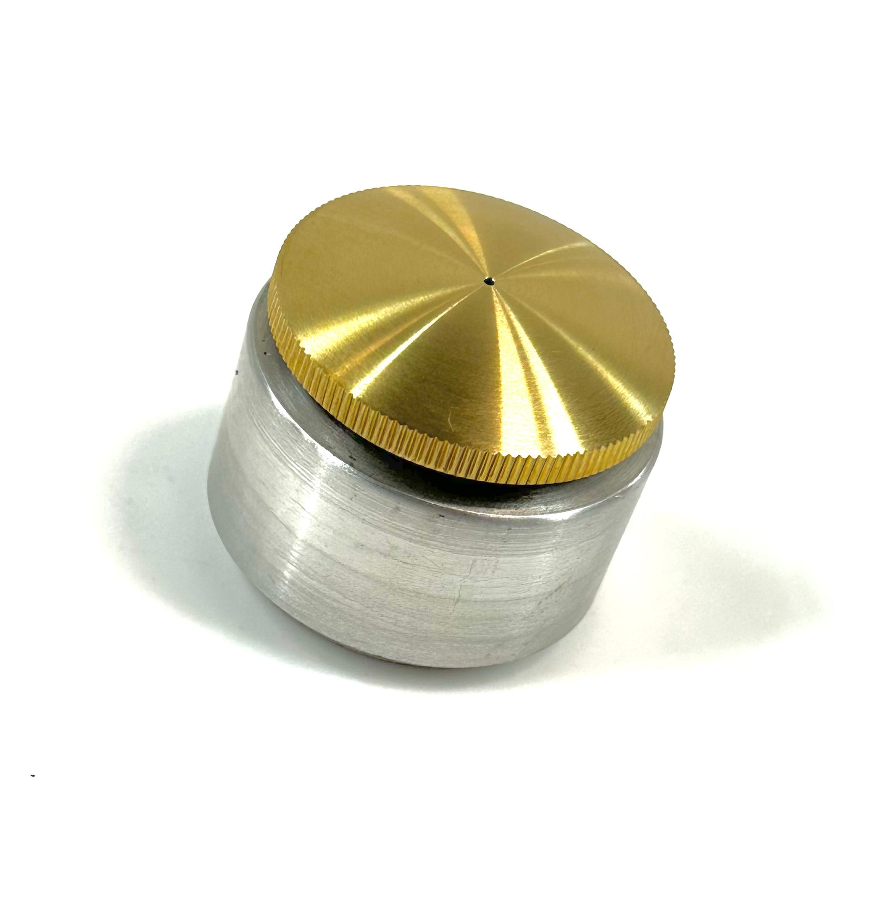 Bung King Brass Filler Cap with Tall Weld-In Bung, 1.25"-12 Thread Gas Cap Bung King