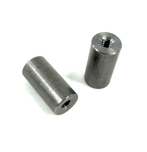 Bung King Weld-In Threaded Bung 1/4"-20, 1018 Mild Steel Frame Fabrication Part Bung King