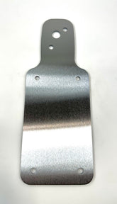 Bung King License Plate Backing Plate for Early Chevy Truck-Style Tail Light, 1/8" Mild Steel License Plate Mount Bung King